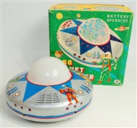 Lot 3181 - A modern Toys of Japan tinplate plastic and...