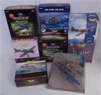 Lot 2612 - Eight various boxed Corgi Aviation Archive...