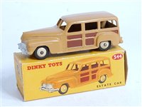 Lot 1967 - A Dinky Toys No.334 estate car, comprising tan...