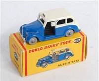 Lot 1973 - A Dublo Dinky Toys No.067 Austin Taxi,...