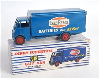 Lot 1982 - A Dinky Toys No.918 Ever ready Guy van,...