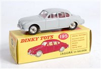 Lot 1986 - A Dinky Toys No.195 Jaguar 3.4 litre saloon,...