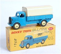 Lot 2001 - A Dinky Toys No.413 Austin covered wagon,...