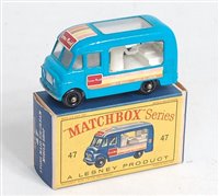 Lot 2367 - A Matchbox No.47B Commer ice cream van for...