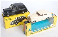 Lot 2662 - A Budgie Models boxed saloon group, to include...