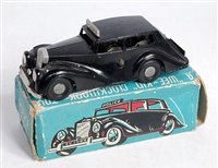 Lot 2675 - A Chad Valley No.222 Police car, comprising...