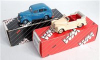Lot 2683 - A Western Models 1/43 scale white metal saloon...