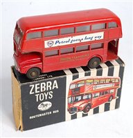 Lot 2690 - A Zebra Toys Benbros No.30 London Routemaster...
