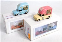 Lot 2730 - A BMC Models 1/43 scale white metal model of a...