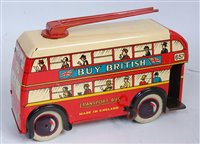Lot 3313 - A Wells Brimtoy No.113 trolleybus, comprising...
