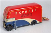 Lot 3315 - A Chad Valley tinplate and clockwork Express...