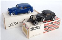 Lot 2523 - A Western Models and Rob Eddie Models 1/43...