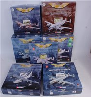 Lot 2598 - Seven various boxed Corgi Aviation Archive...