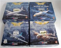 Lot 2599 - Seven various mixed scale boxed Corgi Aviation...