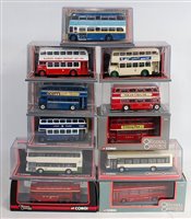 Lot 2622 - 11 various boxed Corgi original Omnibus public...