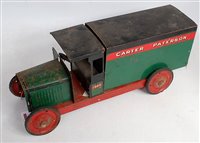 Lot 3286 - A Triang early pressed steel Carter Paterson...