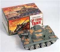 Lot 3248 - Marx plastic and Battery operated Cap Firing...