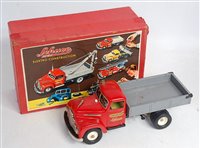 Lot 3337 - A Schuco Elektro construction boxed lorry...