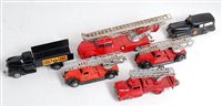 Lot 3339 - A Tekno 445 fire engine with turntable ladder...