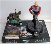 Lot 3328 - A Star Trek boxed chess set, two Star Trek...