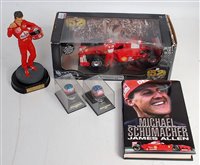 Lot 3330 - A Hot Wheels Ferrari F1 car in window box...