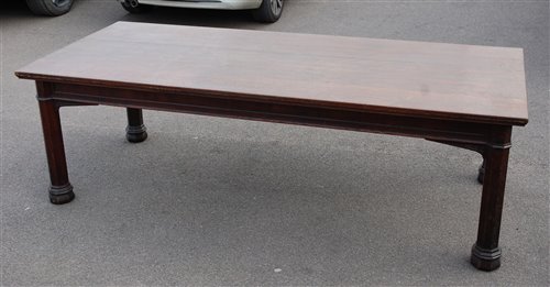 Lot 360 - An Arts & Crafts oak refectory table, the...