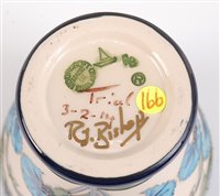 Lot 22 - A Moorcroft pottery vase in the Persian Fan...