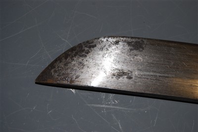 Lot 12 - A Japanese shin gunto katana