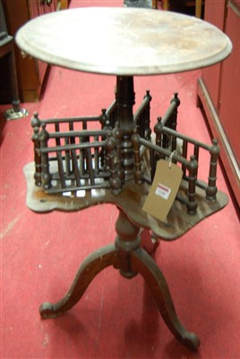 Lot 1240 - A Victorian walnut and floral satinwood inlaid...
