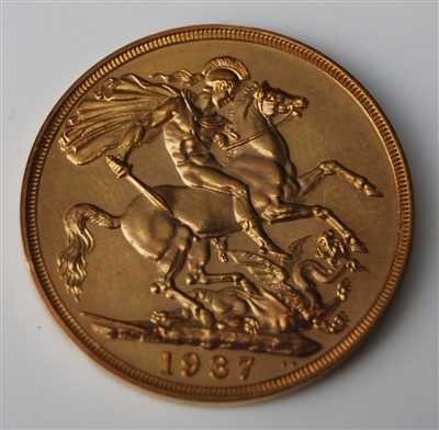 Lot 2141 - Great Britain, 1937 gold four coin specimen set