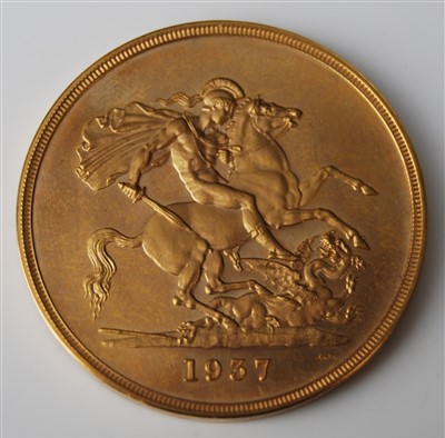 Lot 2141 - Great Britain, 1937 gold four coin specimen set
