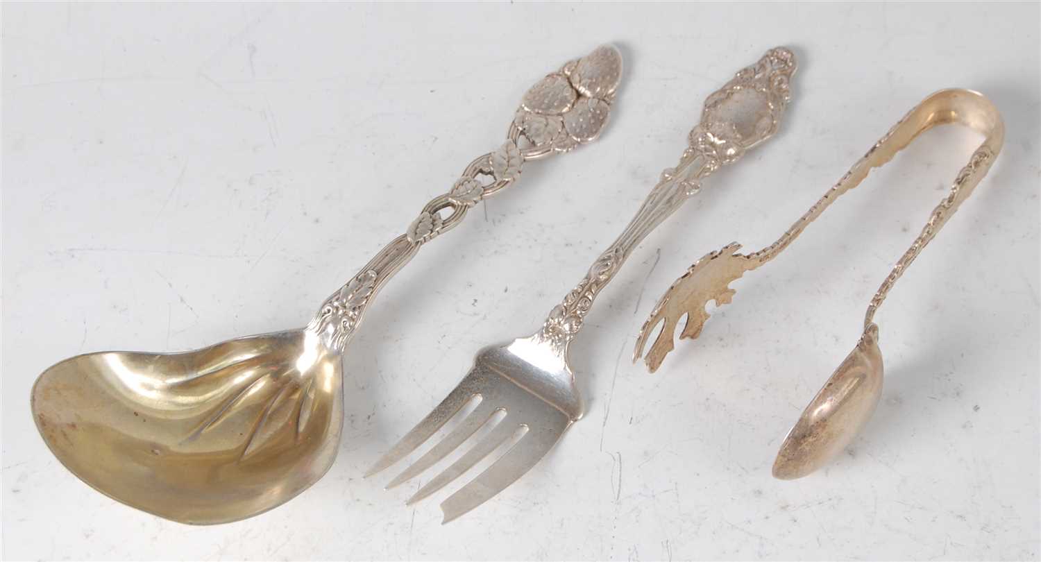 Lot 1154 - A circa 1900 Tiffany & Co sterling silver...