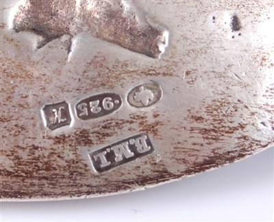Lot 1153 - An early 20th century Dutch silver spoon, the...