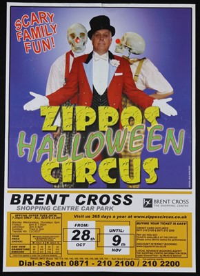Lot 182 - Zippos circus posters (25)