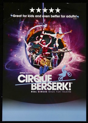 Lot 182 - Zippos circus posters (25)