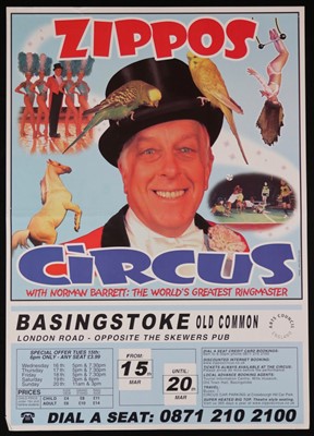 Lot 182 - Zippos circus posters (25)