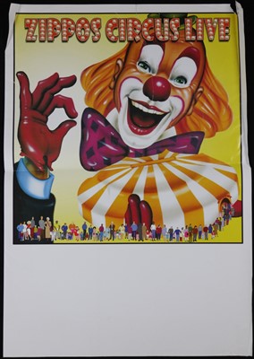 Lot 182 - Zippos circus posters (25)