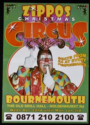 Lot 182 - Zippos circus posters (25)