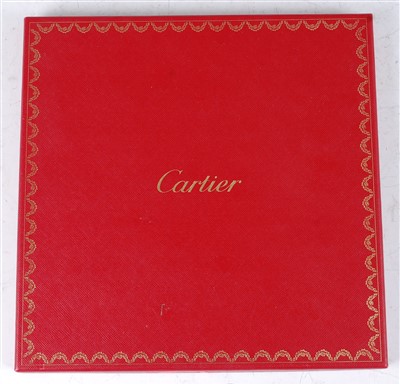 Lot 274 - A Cartier silk scarf, entitled Cartier to...