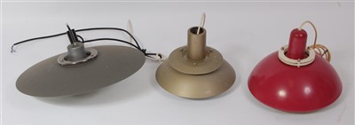 Lot 533 - In the manner of Louis Poulsen - a grey...