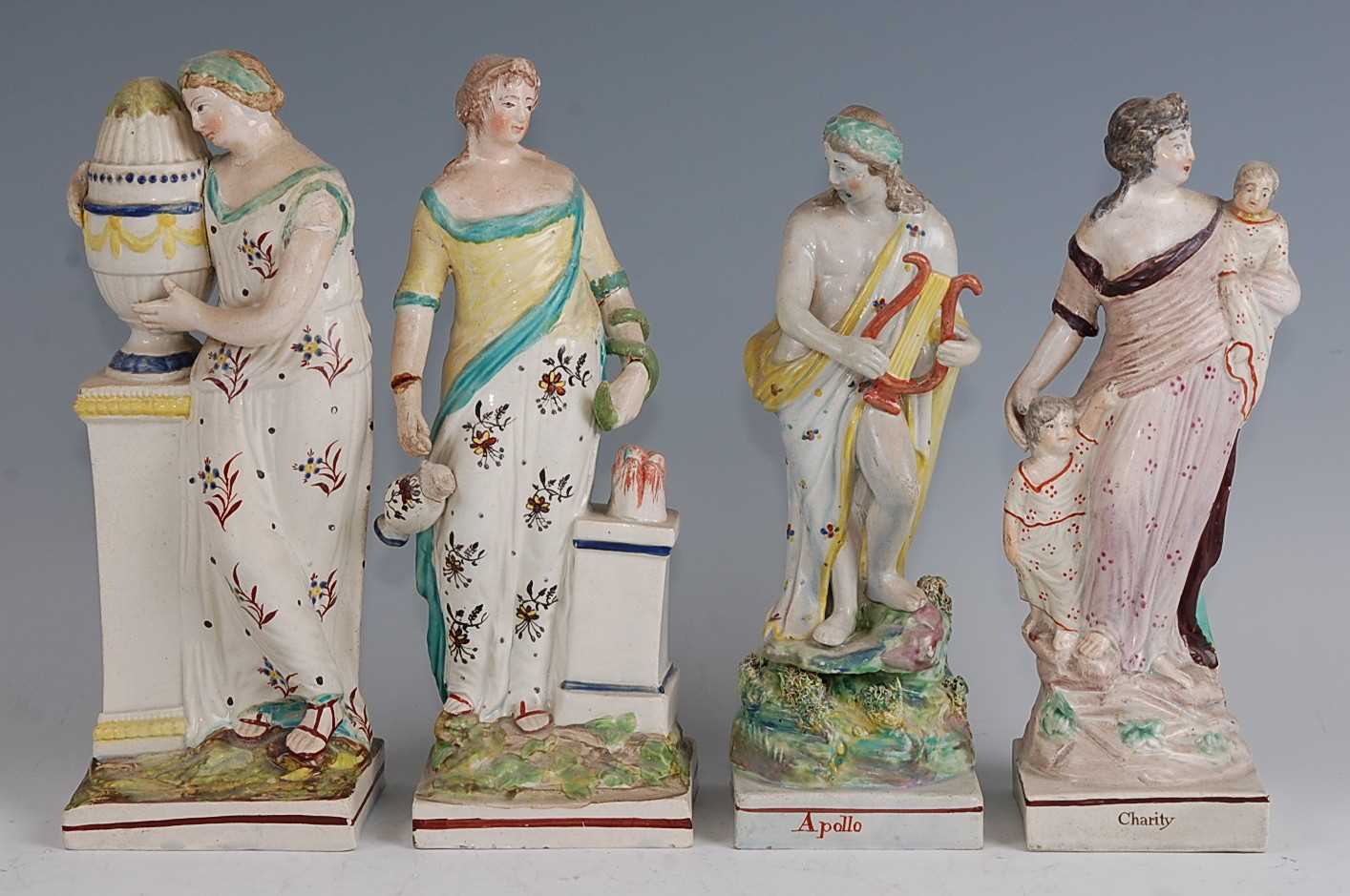 Lot 1104 - An early 19th century Staffordshire pearlware...