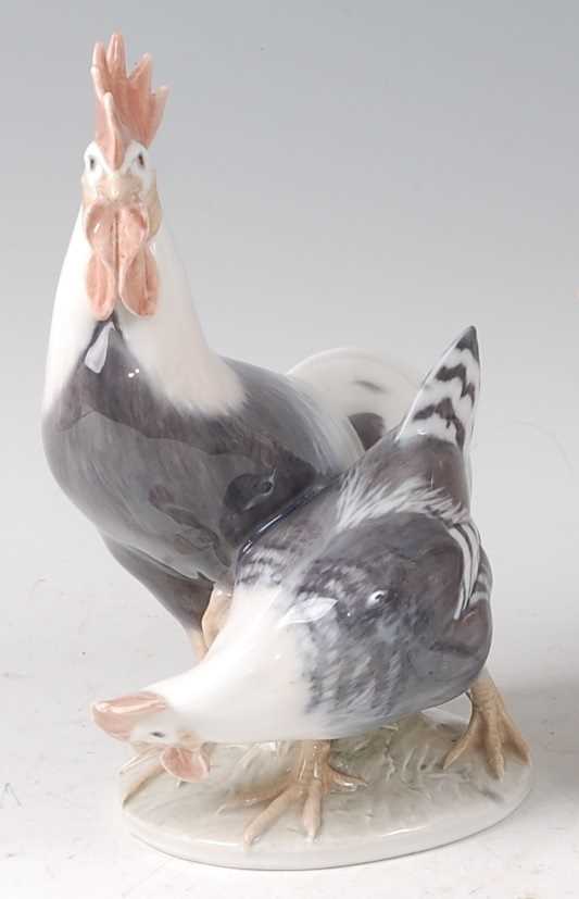 Lot 25 - A Royal Copenhagen porcelain model of a...