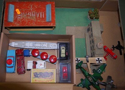 Lot 1466 - One box containing Corgi Toys Austin A60,...