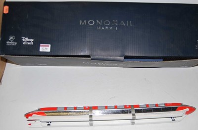 Lot 1474 - A boxed Disneyland Monorail Mk1 in original box