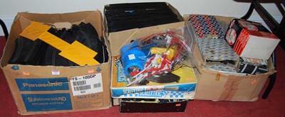Lot 1476 - A quantity of various Scalextric track and...