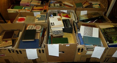 Lot 1535 - Five boxes of books to include: Tudor History,...