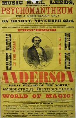Lot 1039 - A Victorian music hall sheet poster...