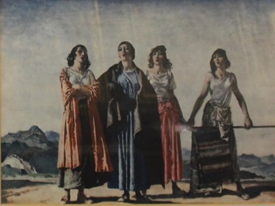 Lot 1060 - William Russell Flint (1880-1969) - A...