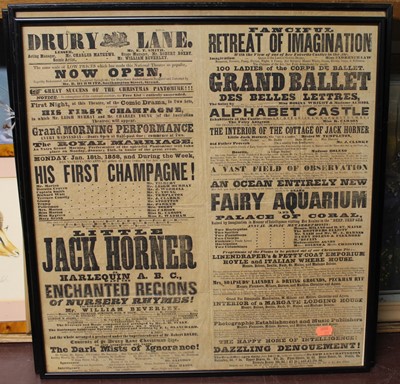 Lot 1066 - A collection of five various framed early...