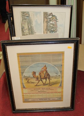 Lot 1076 - A box of assorted pictures and prints,...